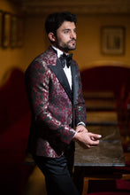 Load image into Gallery viewer, Special Edition Claret Red Slim fit Tuxedo
