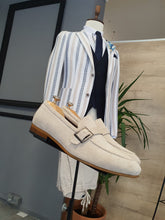 Load image into Gallery viewer, Ross Sardinelli Neolite Suede Beige Leather Shoes
