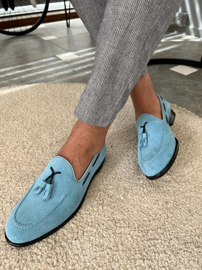 Morrison Double Buckled Suede Loafer