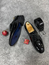 Load image into Gallery viewer, Brett Special Edition Patent Leather Classic Black Shoes
