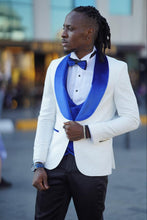 Load image into Gallery viewer, Ace Custom Slim Fit White Tuxedo
