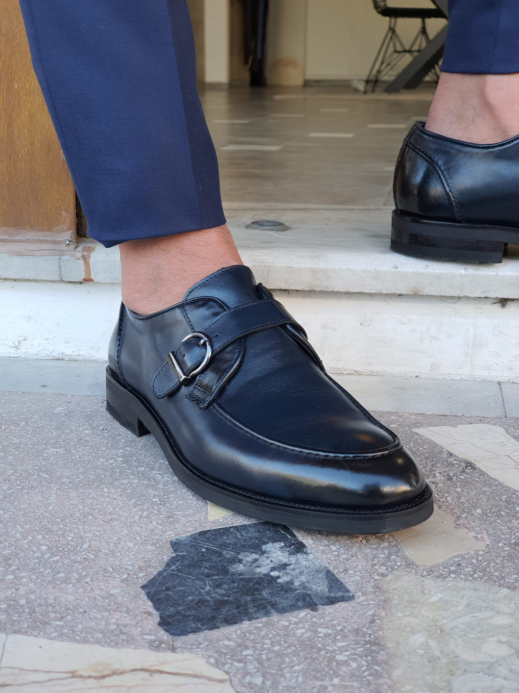 Moore Special Edition Sardinelli Navy Classic Shoes
