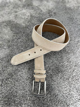Load image into Gallery viewer, Reese Special Edition Suede Leather Beige Belts
