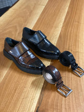 Load image into Gallery viewer, Grant Special Edition Croc Buckle Detailed Eva Sole Black Shoes
