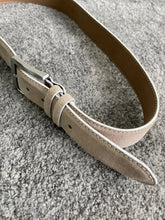 Load image into Gallery viewer, Reese Special Edition Suede Leather Beige Belts
