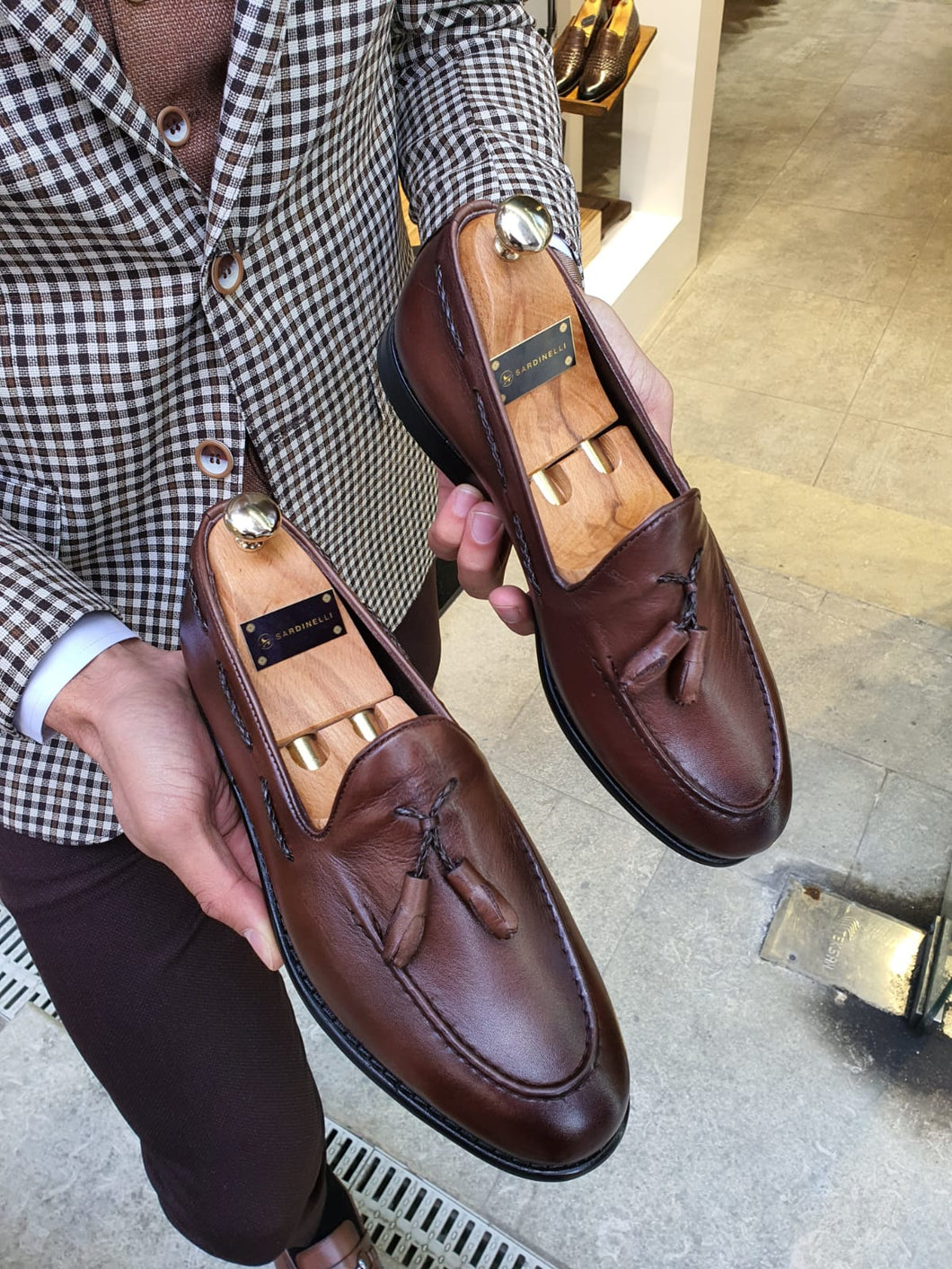 Sardinelli Brown Special Edition and Limited Loafers