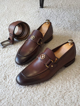 Load image into Gallery viewer, Ross Sardinelli Inject. Leather Brown Leather Shoes
