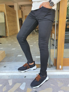 Morris Black Special Edition Slim Fit Pants