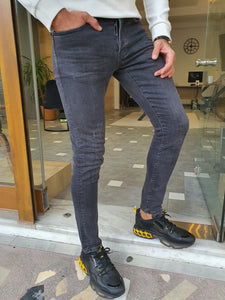 Blake Sim Fit Black Jeans