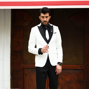 Max Slim Fit Special Edition Dovetail Ecru Tuxedo