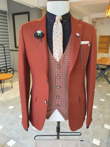 Riley Slim Fit Tile Combination Suit