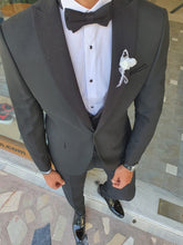 Load image into Gallery viewer, Chase Special Edition Dovetail Black Slim Fit Tuxedo
