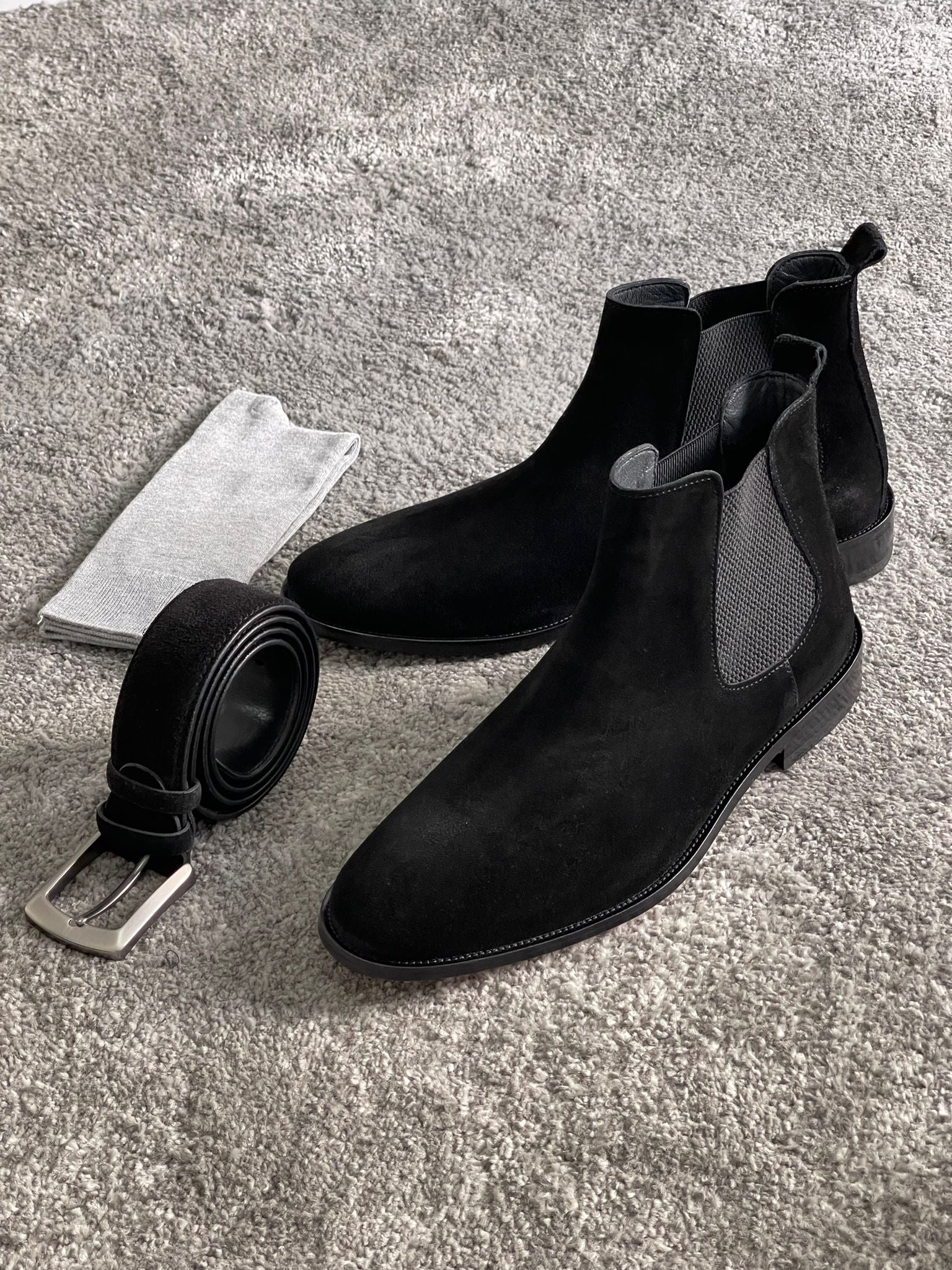Chesterfield Special Edition Black Leather Chelsea Boots – MCR TAILOR