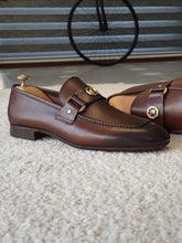 Load image into Gallery viewer, Ross Sardinelli Inject. Leather Brown Leather Shoes
