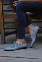 Load image into Gallery viewer, Luke Double Buckled Grey Detail Loafer
