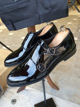 Load image into Gallery viewer, Ralph Sardinelli Neolite Double Buckle Leather Shoes
