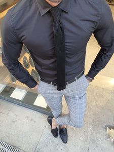 Shleton Sardinelli Custom Made Black Shirt