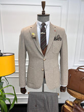 Load image into Gallery viewer, Howard Slim Fit Baroncelli Special Edition Beige Blazer

