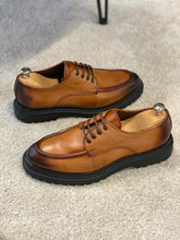 Load image into Gallery viewer, Shelton Special Design Eva Sole Camel Casual Shoes

