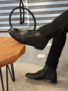 Mason Sardinelli Special Edition Black Leather Boots