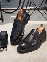 Load image into Gallery viewer, Ralpha Sardinelli Eva Sole Calf Leather Black Shoes
