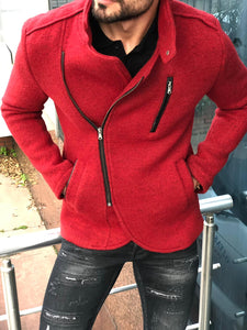 Bernard Wool Red Jacket