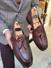 Load image into Gallery viewer, Sardinelli Brown Special Edition and Limited Loafers
