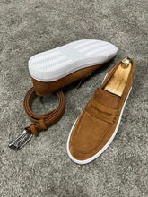 Load image into Gallery viewer, Brent Tan Men&#39;s Loafer
