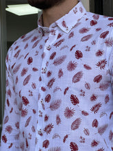 Load image into Gallery viewer, Fred Slim Fit High Quality Claret Red Shirt
