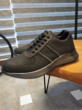 Load image into Gallery viewer, Max Sardinelli Eva Sole Black Leather Sneakers
