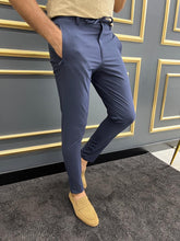 Load image into Gallery viewer, Luke Slim Fit Dark Blue Pants
