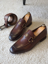 Load image into Gallery viewer, Ross Sardinelli Inject. Leather Brown Leather Shoes
