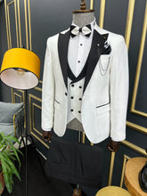 Load image into Gallery viewer, Jones Slim Fit White Tuxedo
