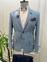 Load image into Gallery viewer, Brad Slim Fit Dot Detailed Blazer Only
