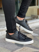 Load image into Gallery viewer, Morrison Special Designed Black Sneakers
