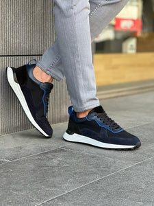 Benson New Collection Eva Sole Blue Sneakers
