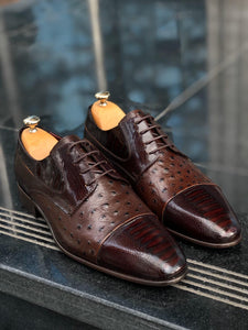 Special Edition Classic Brown Leather Sardnelli Shoes