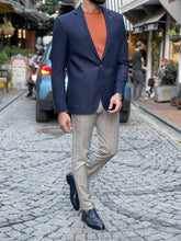 Load image into Gallery viewer, Morris Special Edition Slim Fit Navy Blazer Only
