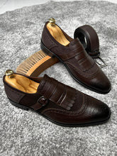 Load image into Gallery viewer, Madison Neolite Sole Tasseled Brown Classic Shoes
