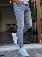 Load image into Gallery viewer, Max Slim Fit Special Edition Grey Jeans

