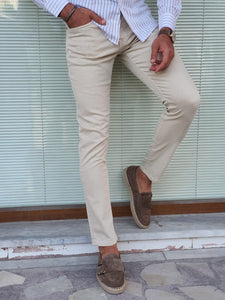 Chase Slim Fit Special Edition Beige Jeans