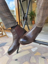 Load image into Gallery viewer, Kyle Custom Made Brown Leather Boots
