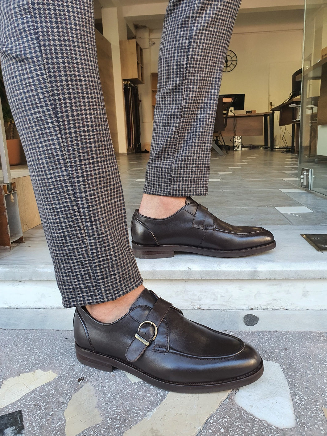 Morris Special Edition Black Leather Shoes