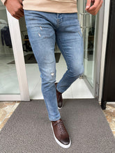Load image into Gallery viewer, Cameron Slim Fit Black Denim Jeans
