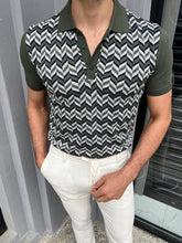 Load image into Gallery viewer, Cooper Slim Fit Khaki Polo Tees
