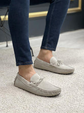 Load image into Gallery viewer, Brad New Season Rubber Sole Beige Suede Loafer
