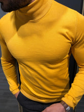 Load image into Gallery viewer, New Look Yellow Slim Fit Turtleneck
