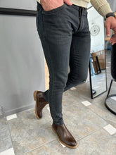Load image into Gallery viewer, Trent Slim Fit Light Brown Denim
