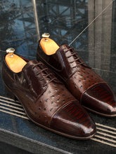 Load image into Gallery viewer, Special Edition Classic Brown Leather Sardnelli Shoes

