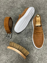 Load image into Gallery viewer, Brent Tan Men&#39;s Loafer
